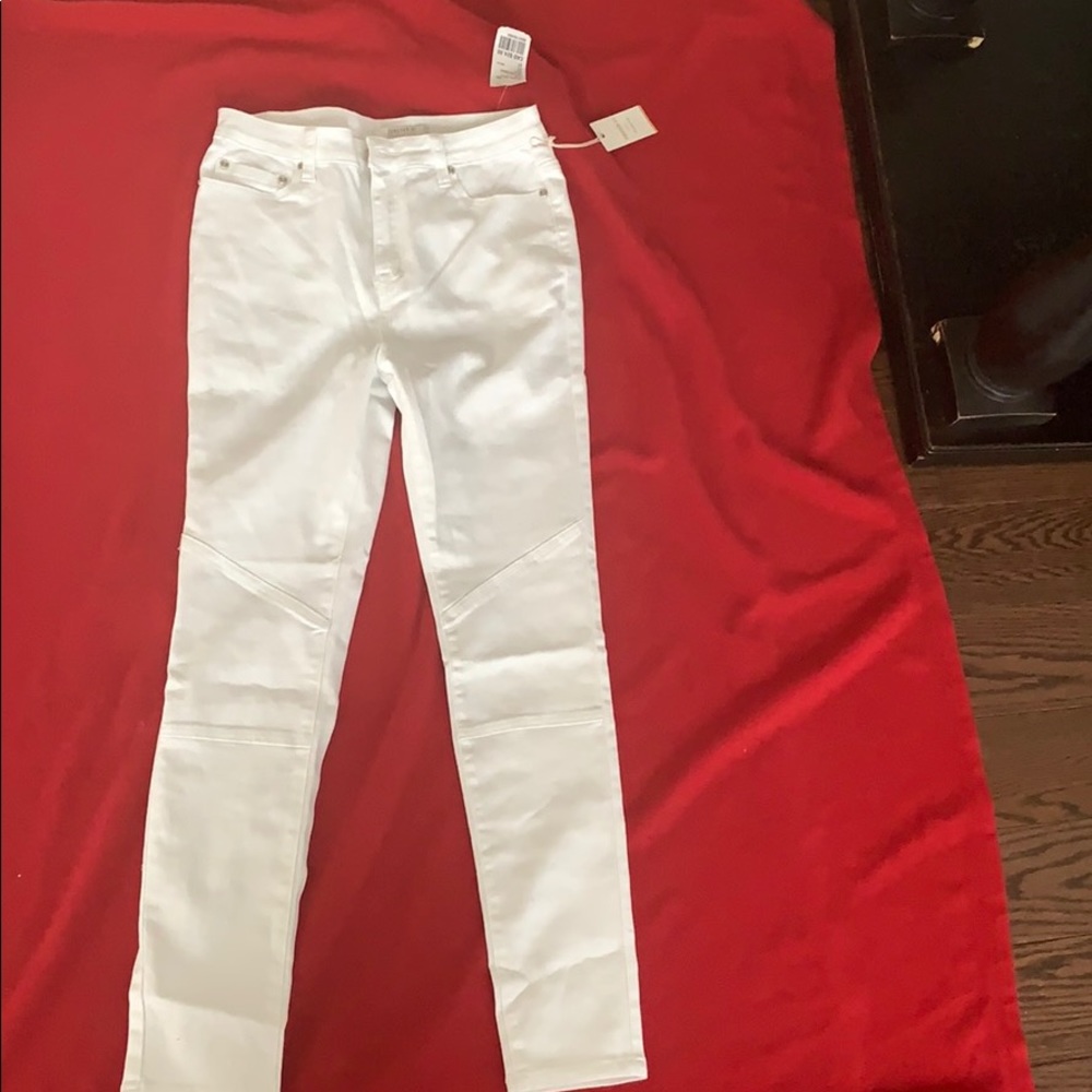 white jeans